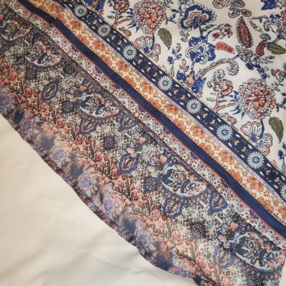 Croft & Barrow Women's Blouse, Floral Multi-colored, 1X - Picture 12 of 12